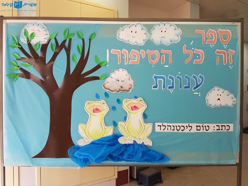 Presenting Cloudette in Yachad school in Ashdod